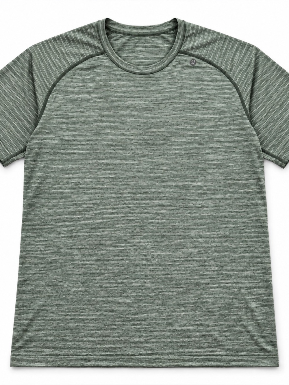 Lululemon Men's Metal Vent Tech Short Sleeve Jade Grey Legacy Green
